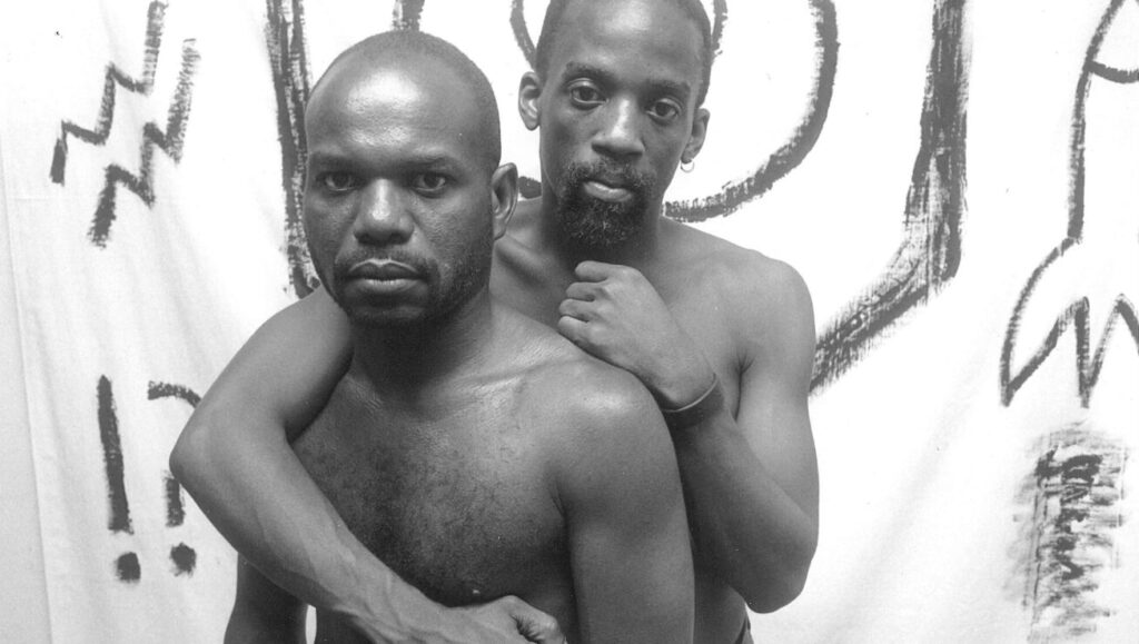 Film still from Tongues Untied (Marlon Riggs, 1989). Photo: Ron Simmons. © 2025 California Newsreel. All Rights Reserved. Photo courtesy of Signifyin' Works and Frameline Distribution

Getty Pride 2025